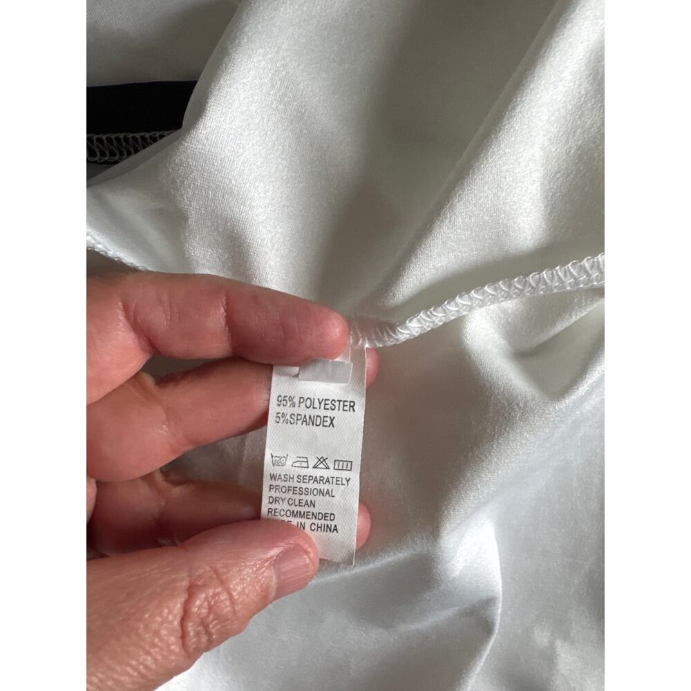 Maxi Summer Dress Black and White size M - Picture 5 of 6